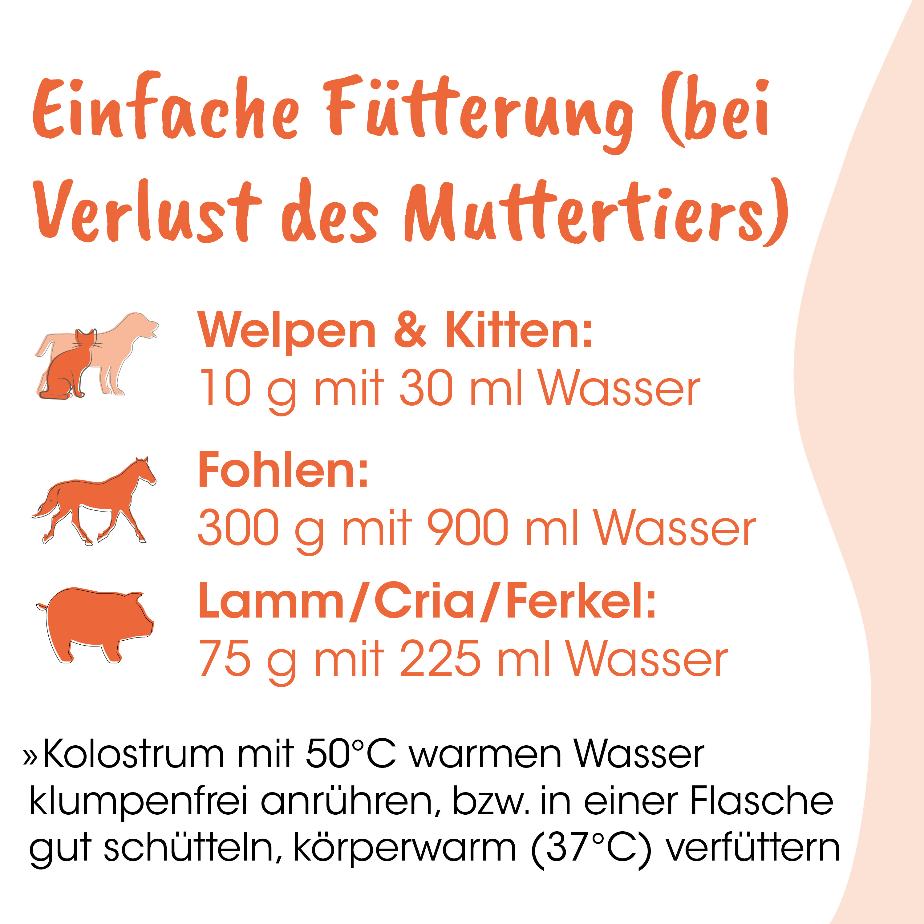 Pferd, Kamel, Schaf, Ferkel, Tierfutter