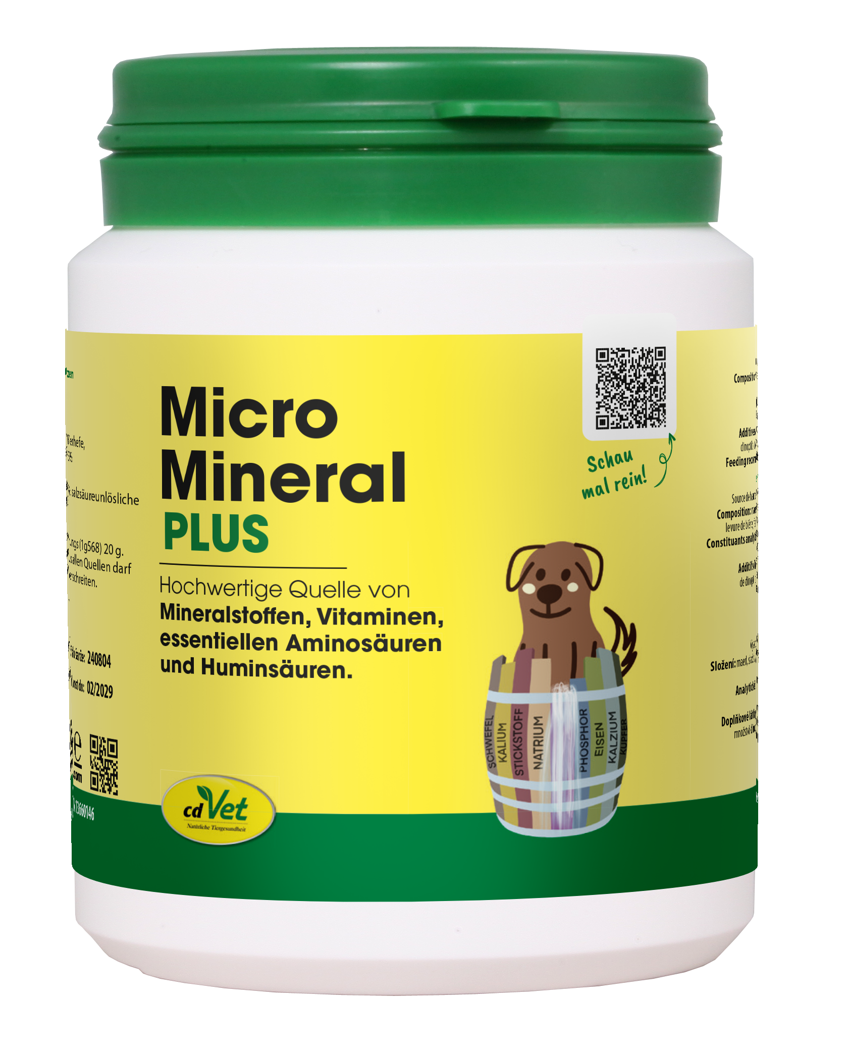 MicroMineral plus Hund & Katze 150 g MicroMineral plus Hund & Katze 150 g
