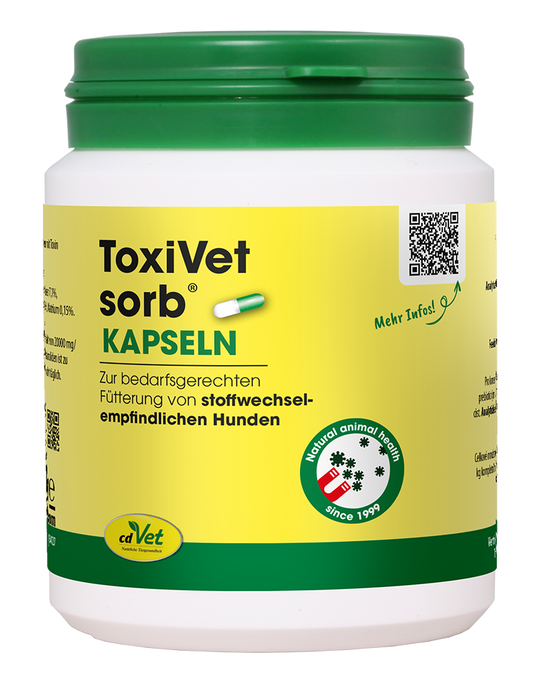 Kapseln, ToxiVet, Hundeernährung, Nahrungsergänzung, Stoffwechsel, Kapseln, ToxiVet, Hundeernährung, Diätfuttermittel, Natürliche Gesundheit
