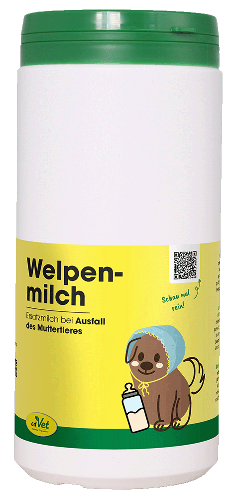 Hundeernährung, Welpenmilch, Milchpulver, Milchersatz, Tiernahrung
