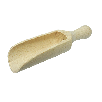 Schaufel aus Holz rund 14 cm Schaufel aus Holz rund 14 cm