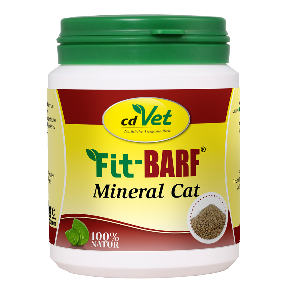 Mineralisches Katzenfutter, Katzenfutter, Vitaminzusatz, Pulver, 100% Natur