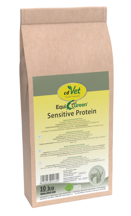 EquiGreen Sensitive Protein 10 kg Kiste, Karton