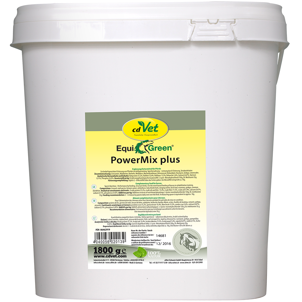 EquiGreen PowerMix plus 1,8 kg EquiGreen PowerMix plus 1,8 kg