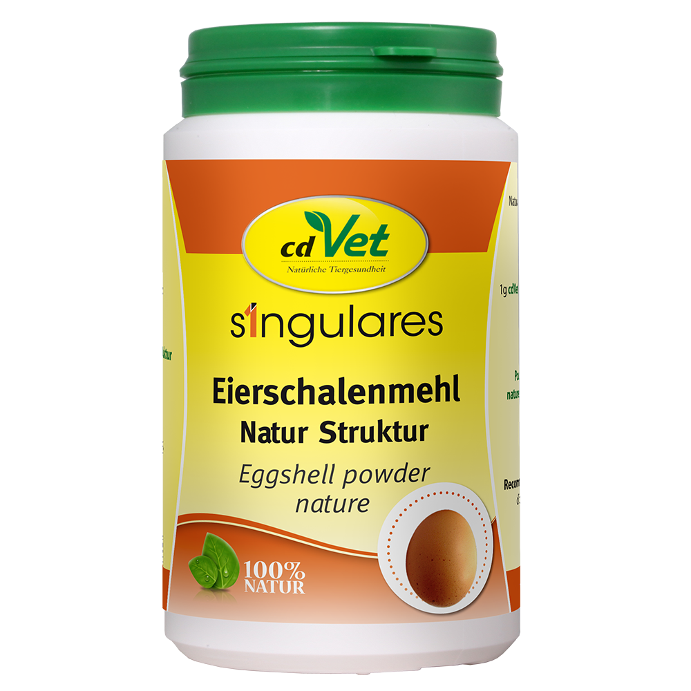 Shopbild Singulares Eierschalenmehl Natur Struktur 350 g