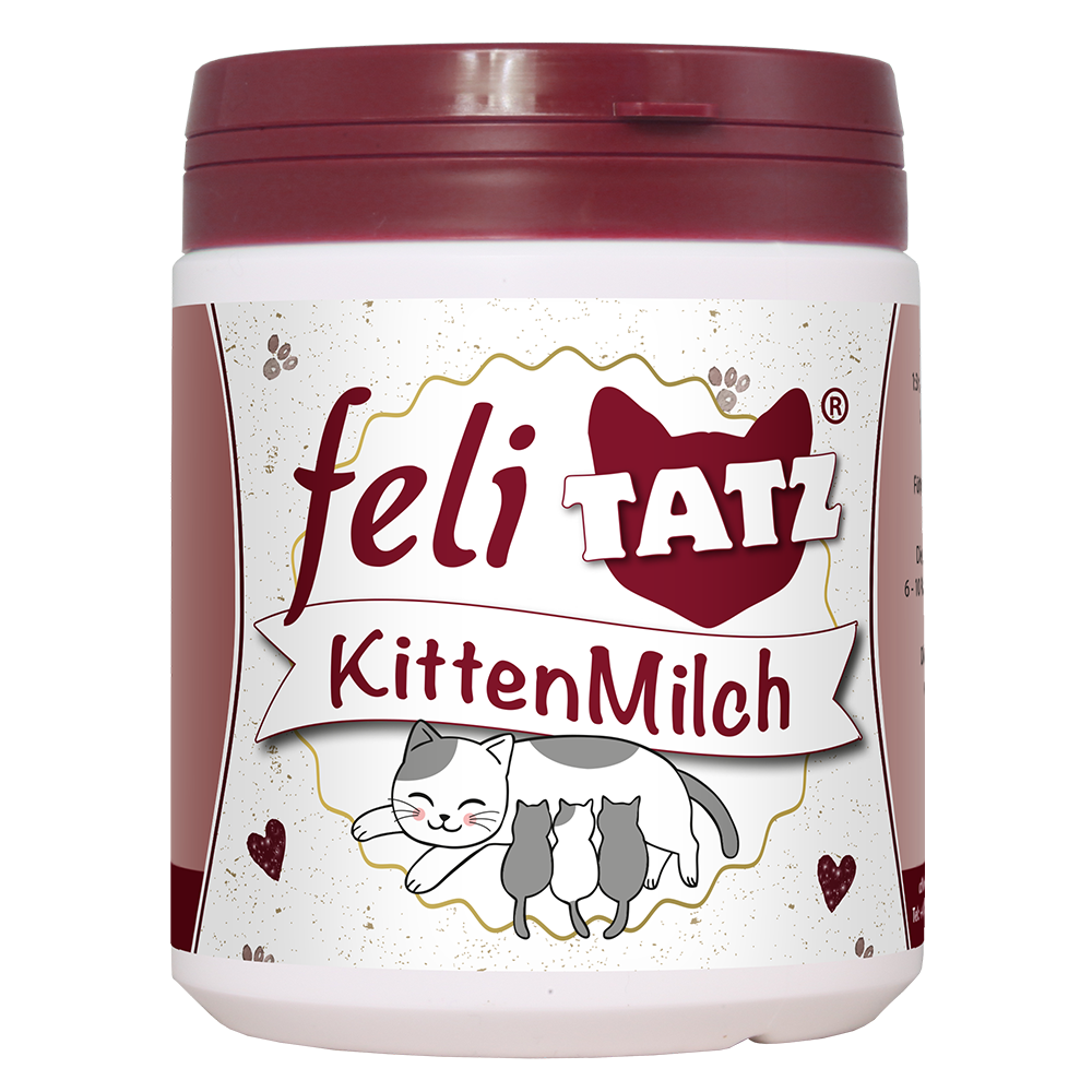 Katzenmilch, Katzenfutter, Milchprodukt, Kittenmilch, Katzenmilchpulver