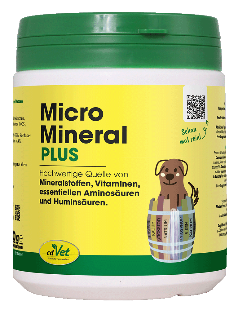 MicroMineral plus Hund & Katze 500 g