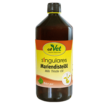 Milch-Thistle-Öl, Milchdistelöl, Flasche, Braune Flasche, Naturprodukt
