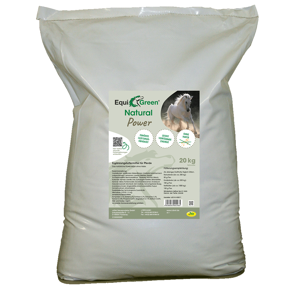 EquiGreen Natural Power ohne Hafer 20 kg