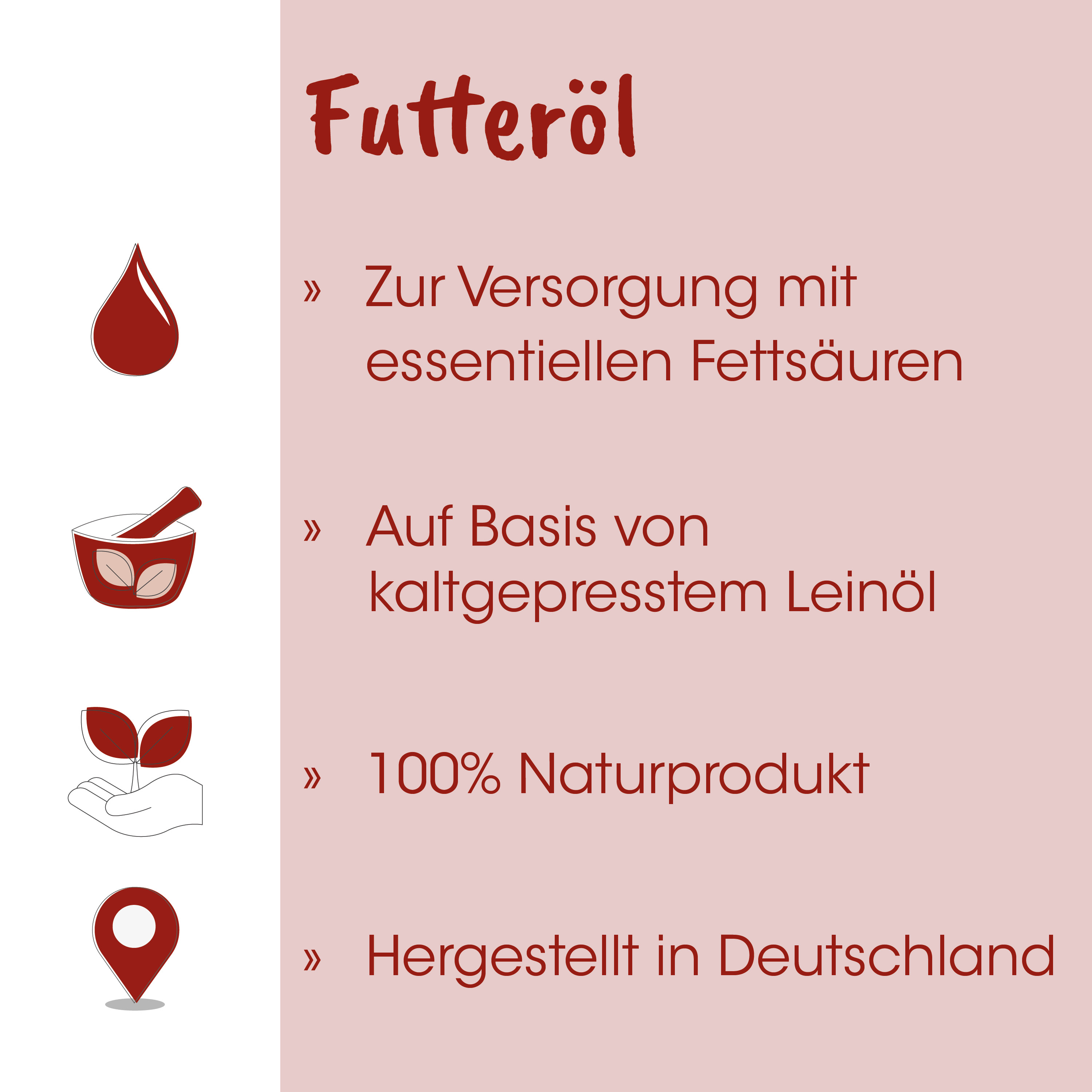 Futtermittel, Fettsäure, Leinöl, Naturprodukt, Deutschland