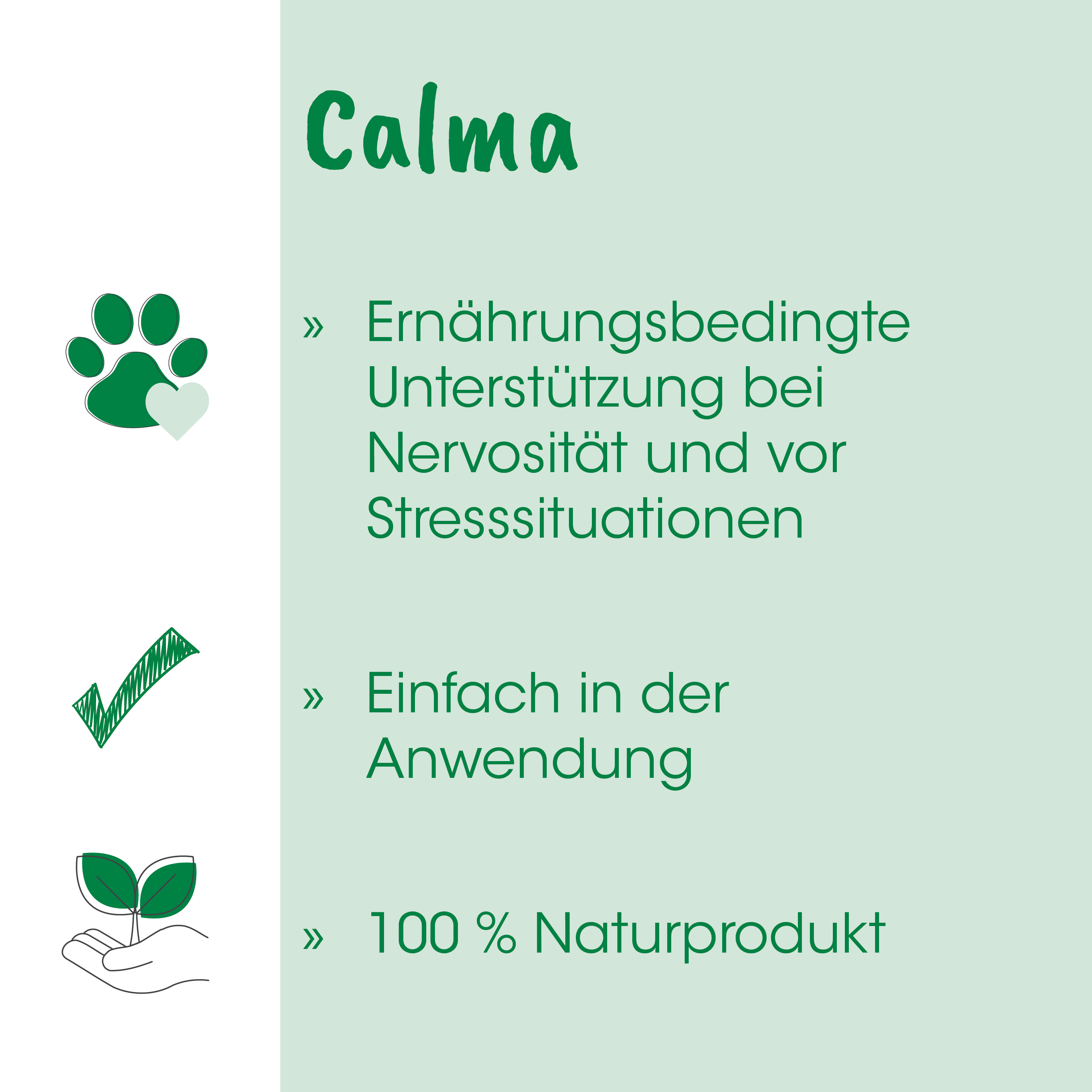 calm, ernährungsbedingte, unterstützung, nervosität, stresssituationen