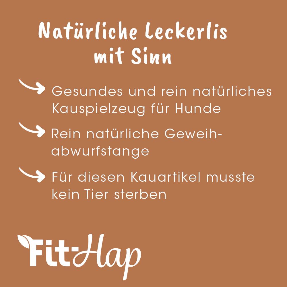Fit-Hap Geweihmineral-Snack M (80-120 g)
