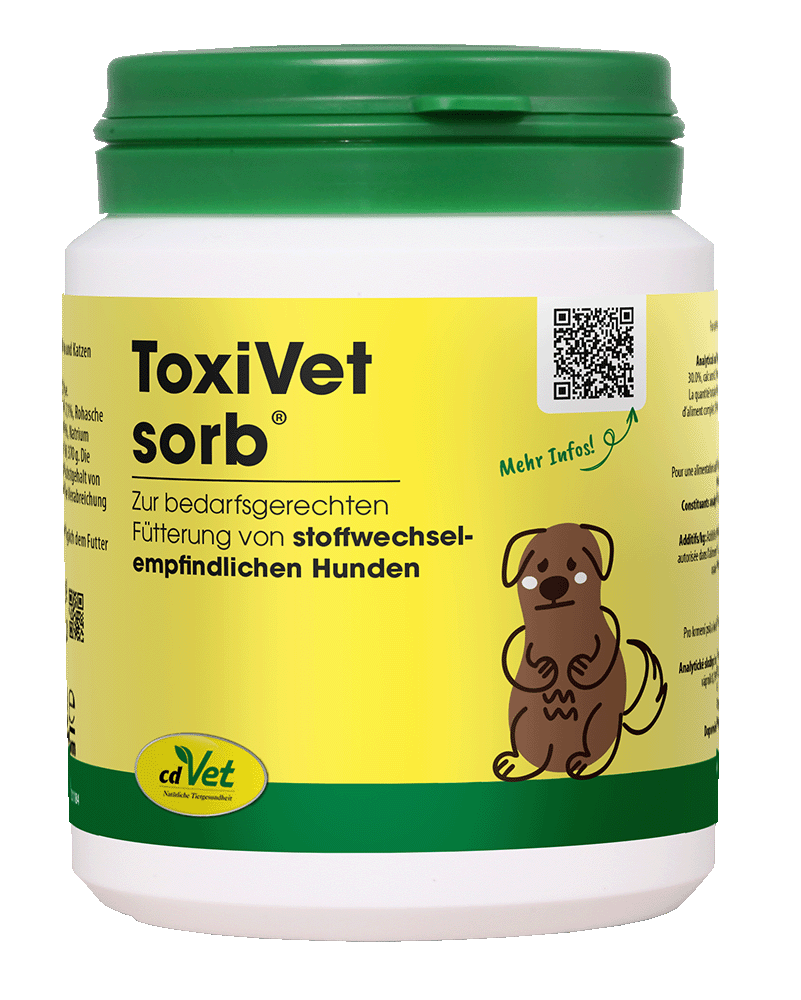 Hundefutter, Futterergänzung, Köder, Proteinreich, ToxIVet Sorb