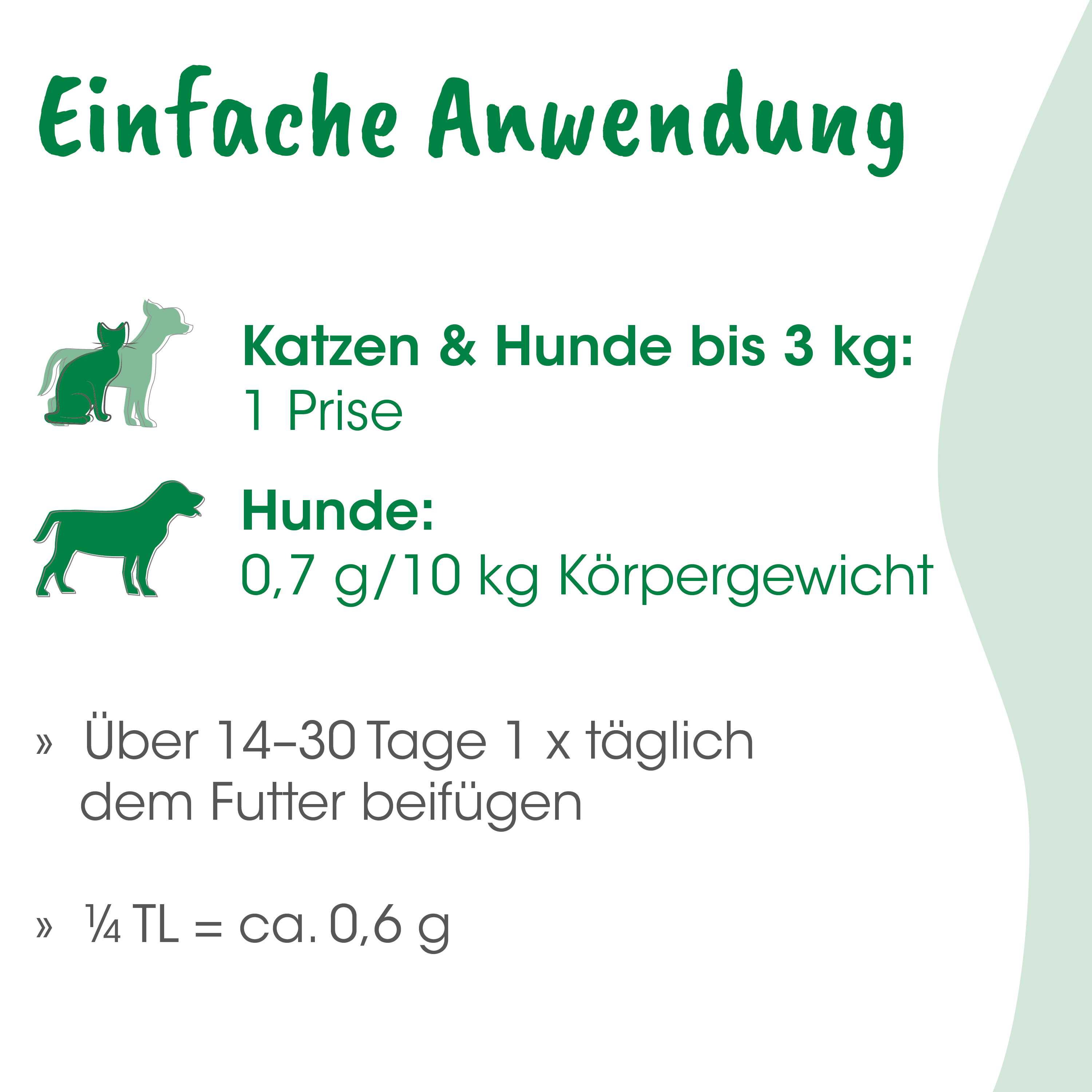 Katzenfutter, Hundfutter, Tiernahrung, Futterschale, Anleitung