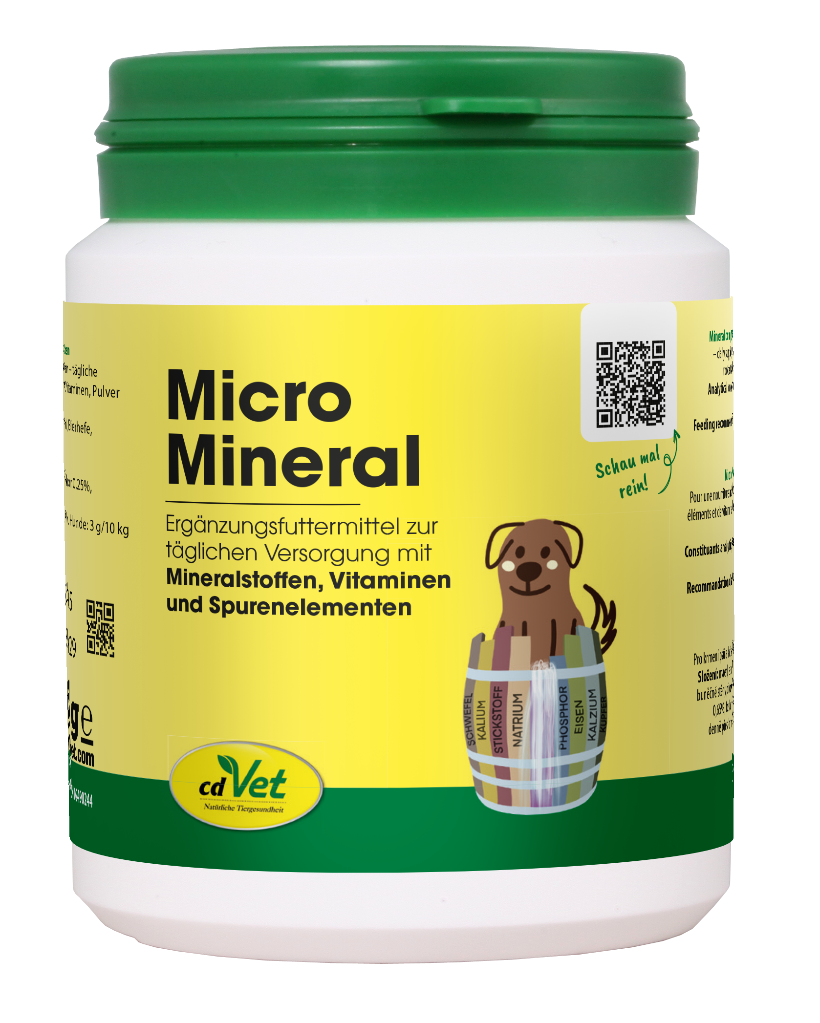 MicroMineral Hund & Katze 150 g