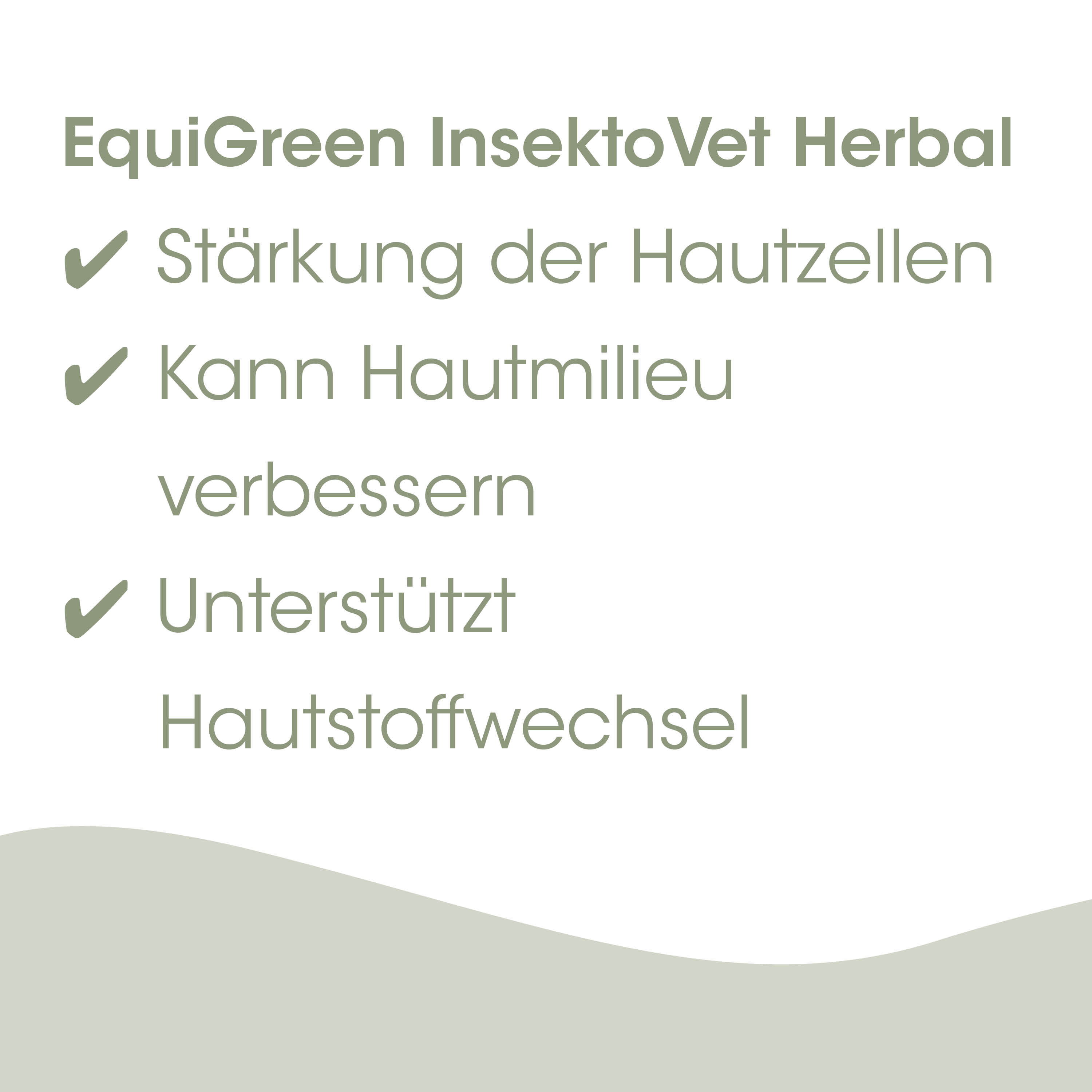 Herbal, InsektoVet, Stärkung Hautzellen, Hautpflege, Hautstoffwechsel