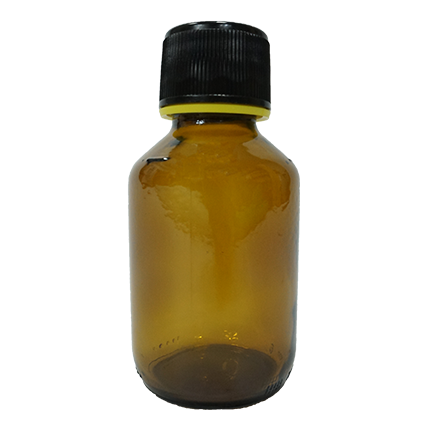 Braunglasflasche 100 ml
