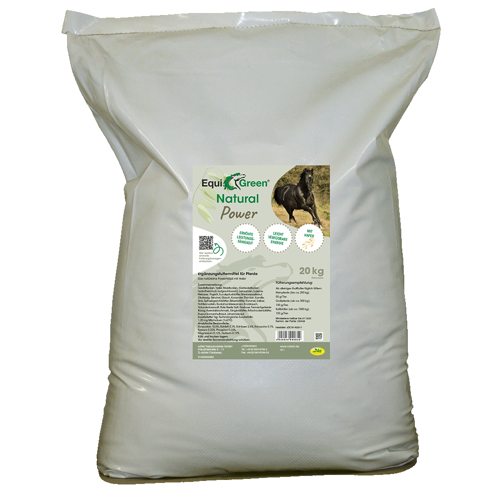 EquiGreen Natural Power mit Hafer 20 kg