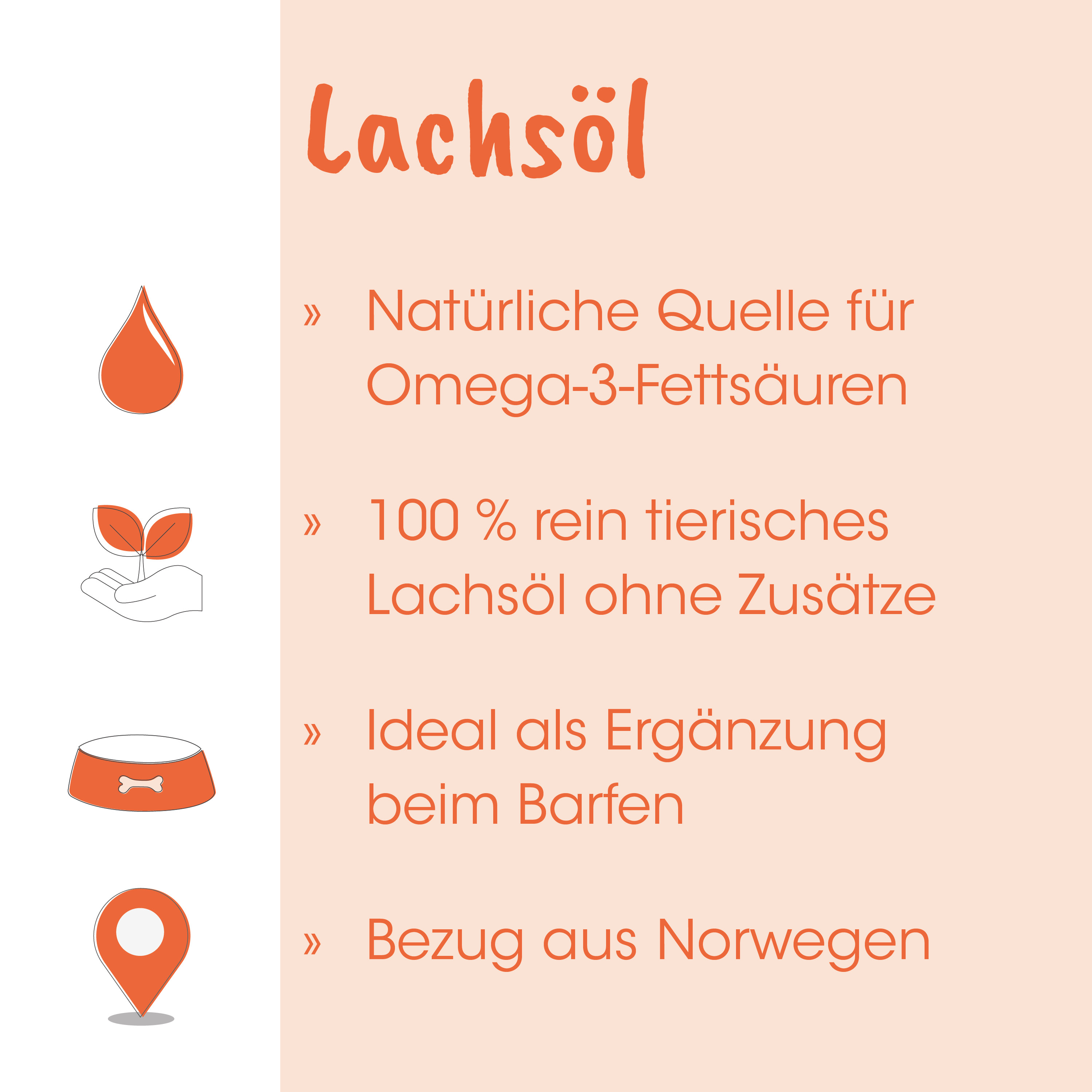 Lachsöl, Omega-3, Fettsäuren, Tierisch, Pferdefutter-Alternative